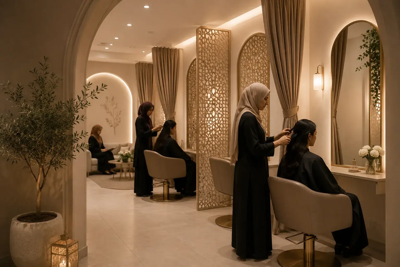 Muslim-Friendly Salon