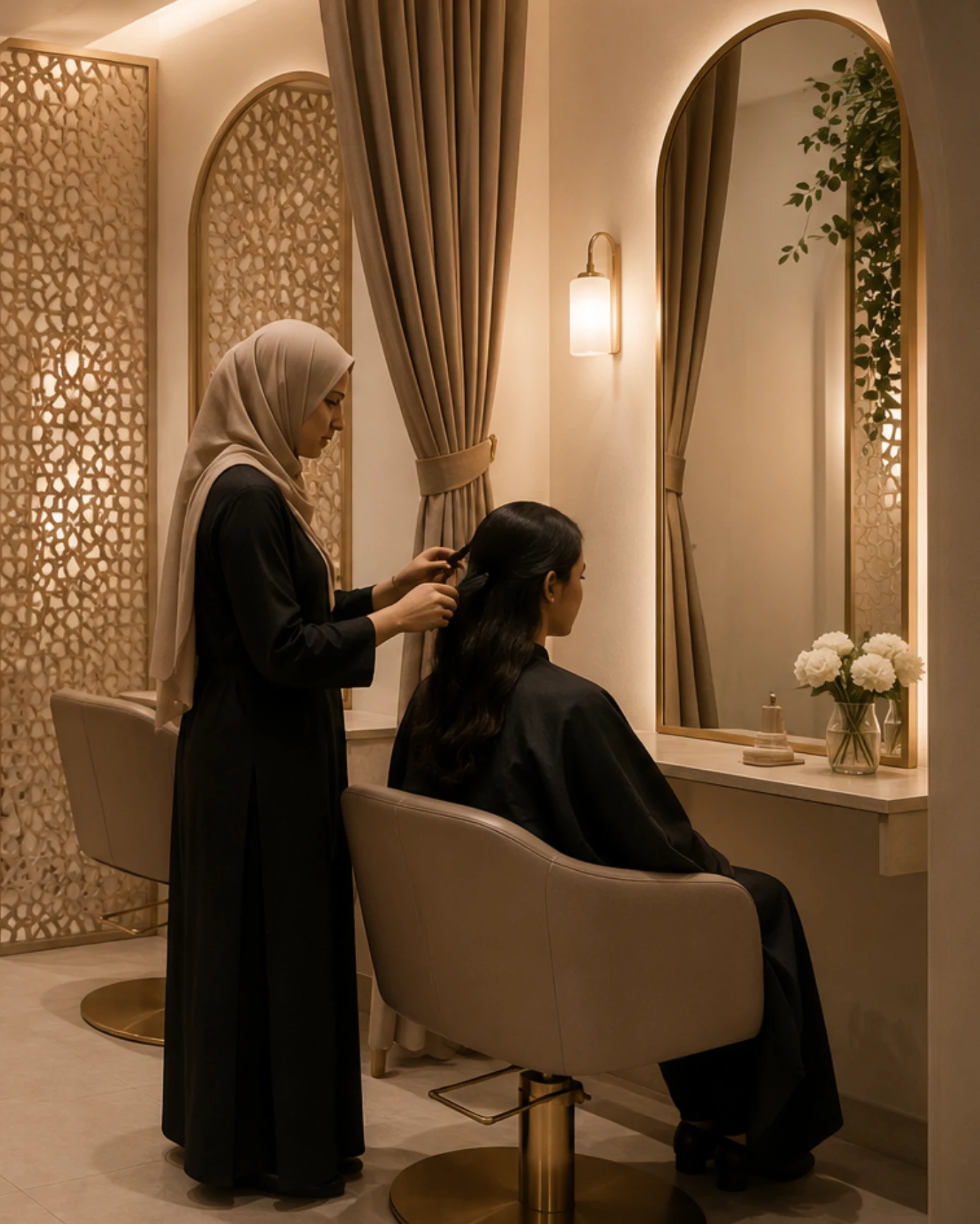 Muslim-Friendly Salon
